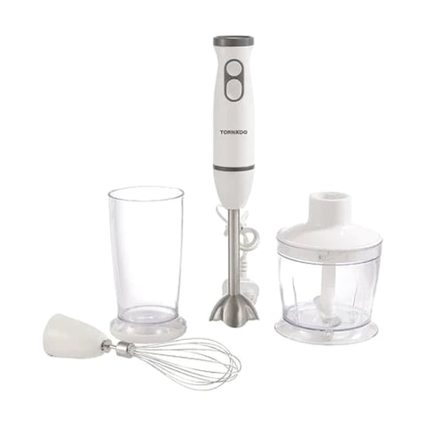 Tornado Hand Blender - 500 Watt - White - HB-500T
