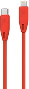 Powerology Braided USB-C Compatible With Lightning Charging Cable [MFi Certified] - 1.2 Meter / 4 Feet - Compatible With iPhone 14 Pro Max/14 Pro/14, 13 Pro Max/13 Pro/12 - Red