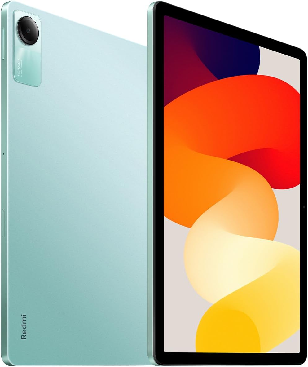 Xiaomi Redmi Pad SE, 8GB RAM, 256GB Storage, 11&quot; FHD+ Eye-Care Display, 6nm Snapdragon 680 Mobile Platform, Smooth 90Hz Refresh Rate, Quad Speakers With Dolby Atmos, Mint Green