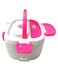 Luxe Decora Portable Electric Heated Lunch Box White/Pink 1.5L