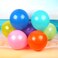 Colorful 100pcs Set Thicken Round Balloon for Birthday Wedding or Other Party Decoration.