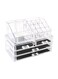 Generic Cosmetic Organizer Clear/Black