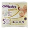 Canbebe  Premium Comfort Fits Better Diapers Junior Size 5 34 Count 11-18KG