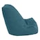 In House Pascal Linen Bean Bag Chair - Medium - Turquoise