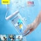 Baseus AquaGlide Waterproof Phone Case, IPX8 Certified 30M Deep Waterproof Phone Pouch, Waterproof Cell Phone Case Fit for Phones up to 7.2" for iPhone 15 Pro Max/Plus/14/13/12/S24/23 and More White