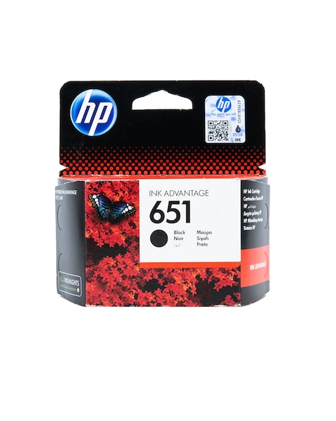 Hp 651 Ink Advantage Cartridge Black