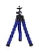 Generic - Octopus Mini Tripod Support Stand Spong For Mobile Phone And Camera Blue/Black