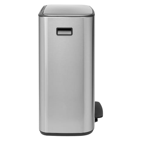 Brabantia Bo Pedal Bin Matt Steel Fingerprint Proof 60L