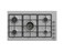 GVC Pro Gas 5 Burners, 90x60cm, Heavy Duty - GVC260 (Installation Not Included)