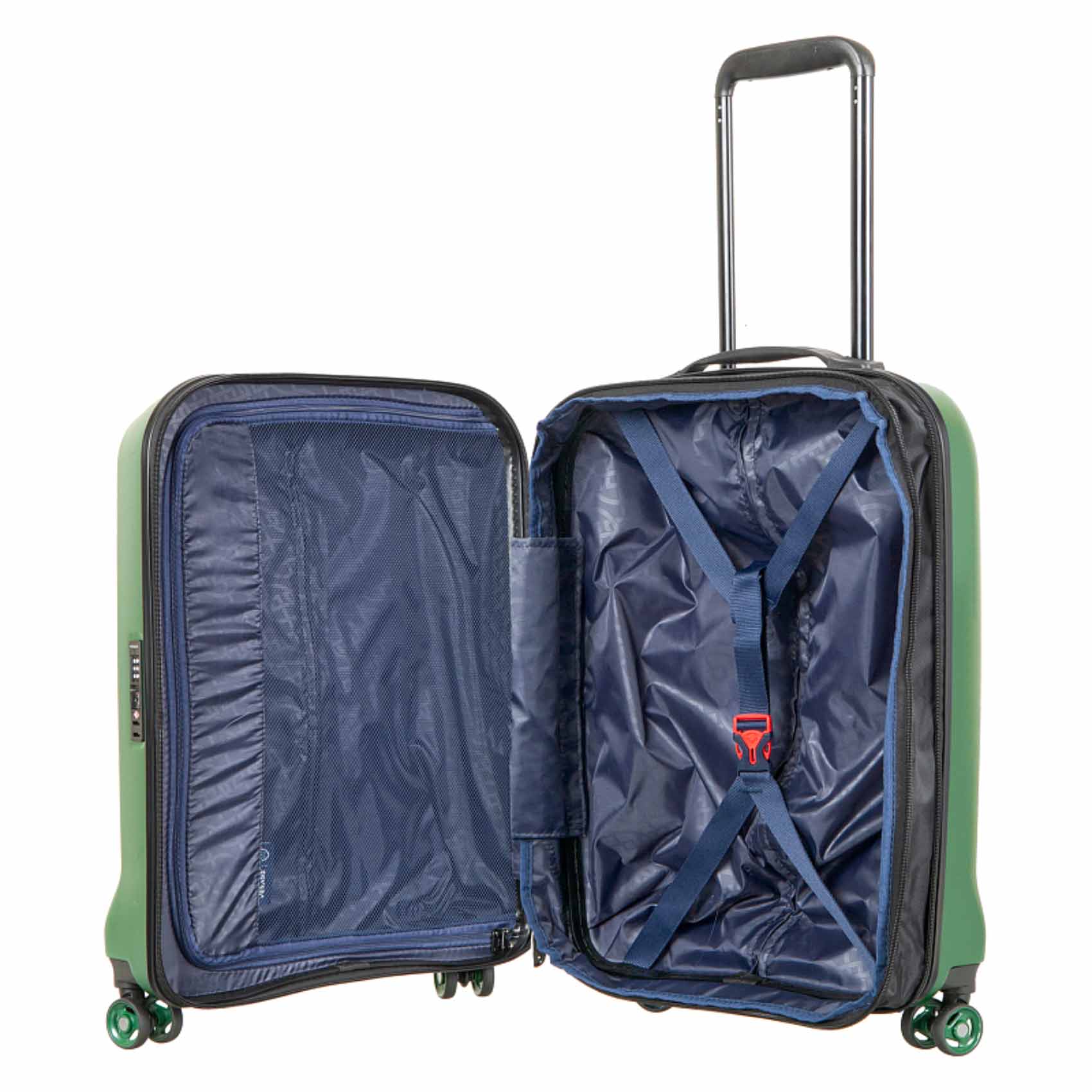 Verage GM20075 Houston Trolley Suitcase 20cm Dark Green