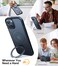 Torras UPRO Ostand Matte Series Ultra Magnetic for iPhone 15 Case with Sturdy Stand, Exceed 3X Military-Grade Shockproof &amp; Compatible with MagSafe Sleek Unbreakable Kickstand Case, Black