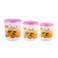 Esqube Storage Containers For Kitchen, With Durable Lid (Cereal, Flour And Sugar Containers) - Transparent (Pack Of 1)