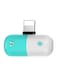 Generic - 2-In-1 Dual Splitter Adapter Converter Blue/White