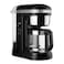 KitchenAid Drip Coffee Maker with Spiral Shower Head Onyx Black 5KCM1209BOB