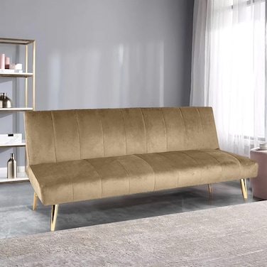In House Celine 2 In 1 Sofabed Linen Upholstered - Beige