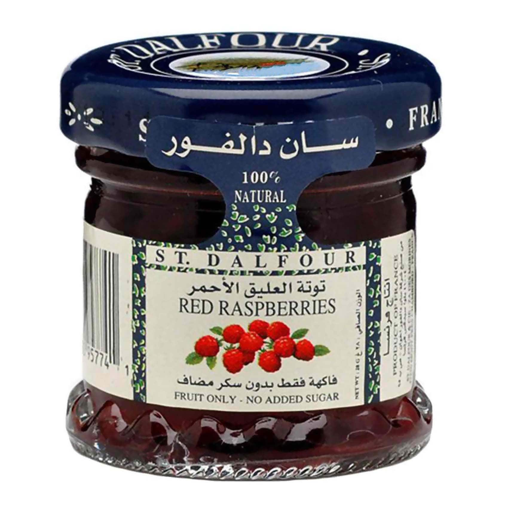 Buy St.Dalfour Raspberry Jam 28g Online | Carrefour KSA