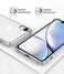 Generic iPhone XR Case, Crystal Cover Case Shock Absorption, With Transparent Plastic Back Plate, Clear