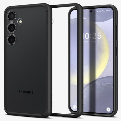 Spigen Ultra Hybrid designed for Samsung Galaxy S24 PLUS case cover (2024) - Matte Black