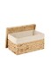 Homesmiths Water Hyacinth Small Storage Box 41.5 x 27.5 x 20 cm