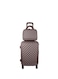 PK 3-Piece Luggage Trolley Set With Briefcase, Champagne Gold