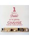 Spoil Your Wall Motivational Quote Wall Sticker Red 70x60cm