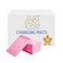 A To Z Disposable Changing Mats (45x60cm) Large, Pack of 50 - Pink