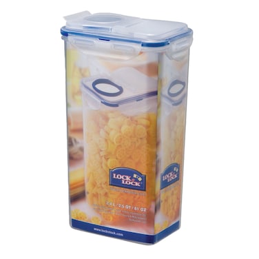 Lock and Lock Rectangular Container - 2.4 L - Clear