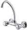 Geepas Gsw61026 Dual Handle Wall Mounted Sink Mixer