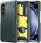 Spigen Slim Armor Pro, Hinge Coverage, Designed For Samsung Galaxy Z Fold 5 Case Cover (2023) - Abyss Green