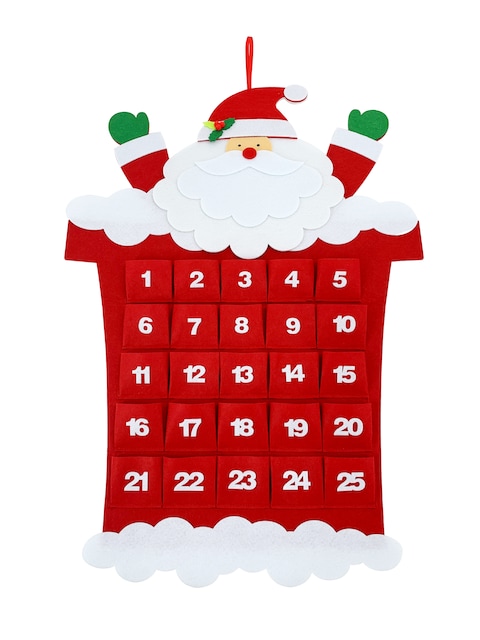 Santa Advent Calendar 50x77cm