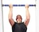 Sky Land Adjustable Doorway Gym Horizontal Bar Steel With Rubber Limiter And Screw, Home Workout Chin Pull Up Training Bar Em 1813, Chrome