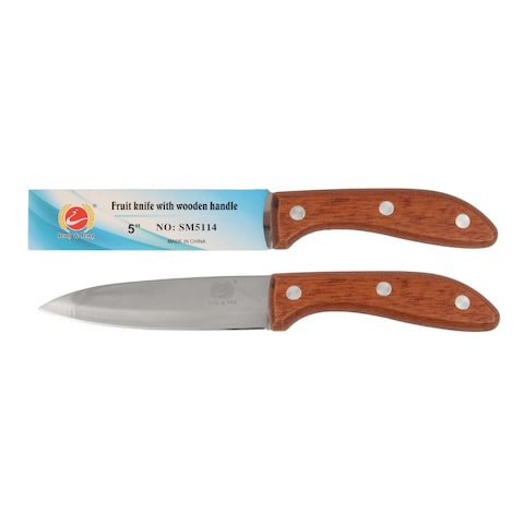 Knife Wooden Handle 5 Inch