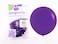 Sempertex 3 pcs, 24" Round Balloons, 30g Latex Balloons, Fashion Voilet