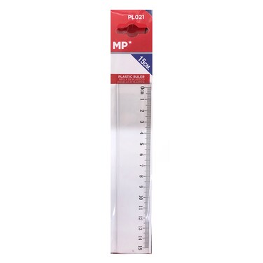 Mp Plastic Ruler 15CM