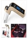 Generic - Perfect Lovely FM Transmitter SD MP3 Player G7 wireless Bluetooth Handsfree Car Kit with USB Port Charger Gold/White/Black