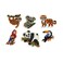SES Creative Iron On Beads Jungle Animals