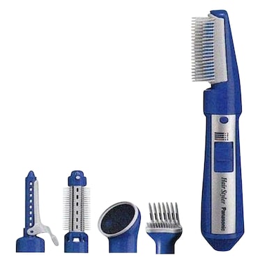Panasonic EH8465SA665 5 in 1 Hair Styler 650W 5 Pieces Blue