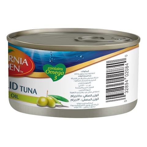California Garden White Solid Tuna In Olive Oil 185g