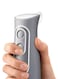 Braun Hand Blender, 600W, Grey/White/Silver, MQ 500