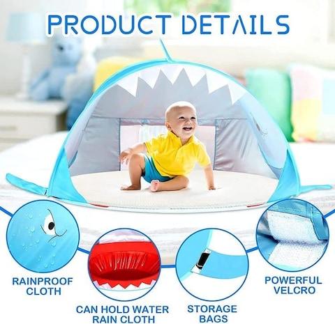 Beach Shark Kids Tent