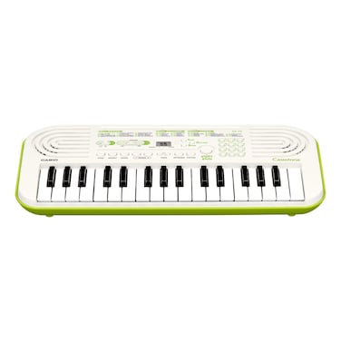 Casio SA-50 32-Key Mini Keyboard White/Green
