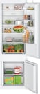 Bosch Series 2, Built-In Fridge-freezer Refrigerator With Freezer At Bottom, 177.2 x 54.1cm, Sliding Hinge, KIV87NSF0M