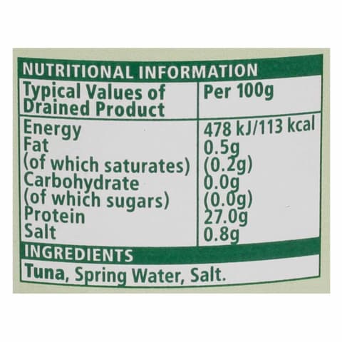 John West Tuna Chunks In Spring Water 145g