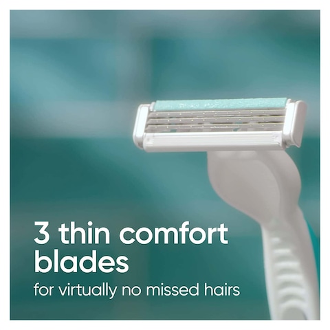 Gillette Venus Simply 3 Sensitive Women&#39;s Disposable Razors - 3 Razors