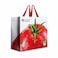 Eco Tomato Printed Shopping Bag Red/White