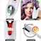 Rose-shaped Ceramic Automatic Hair Curler White