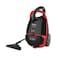 Tornado Vacuum Cleaner - 1600 Watt - Red - TVC-1600MR