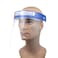 Generic-Full Face Cover Droplets-proof Fog-proof Dust-proof Face Shield Protective Cover Transparent Face Eyes Protector Safety Accessories