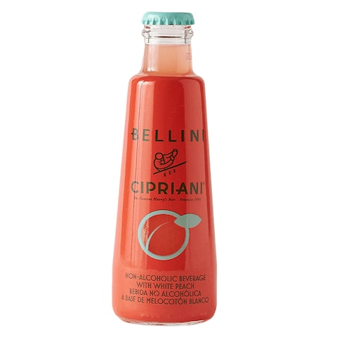 Bellini Cipriani Drink Non Alcoholic 180ml x 4 Pieces