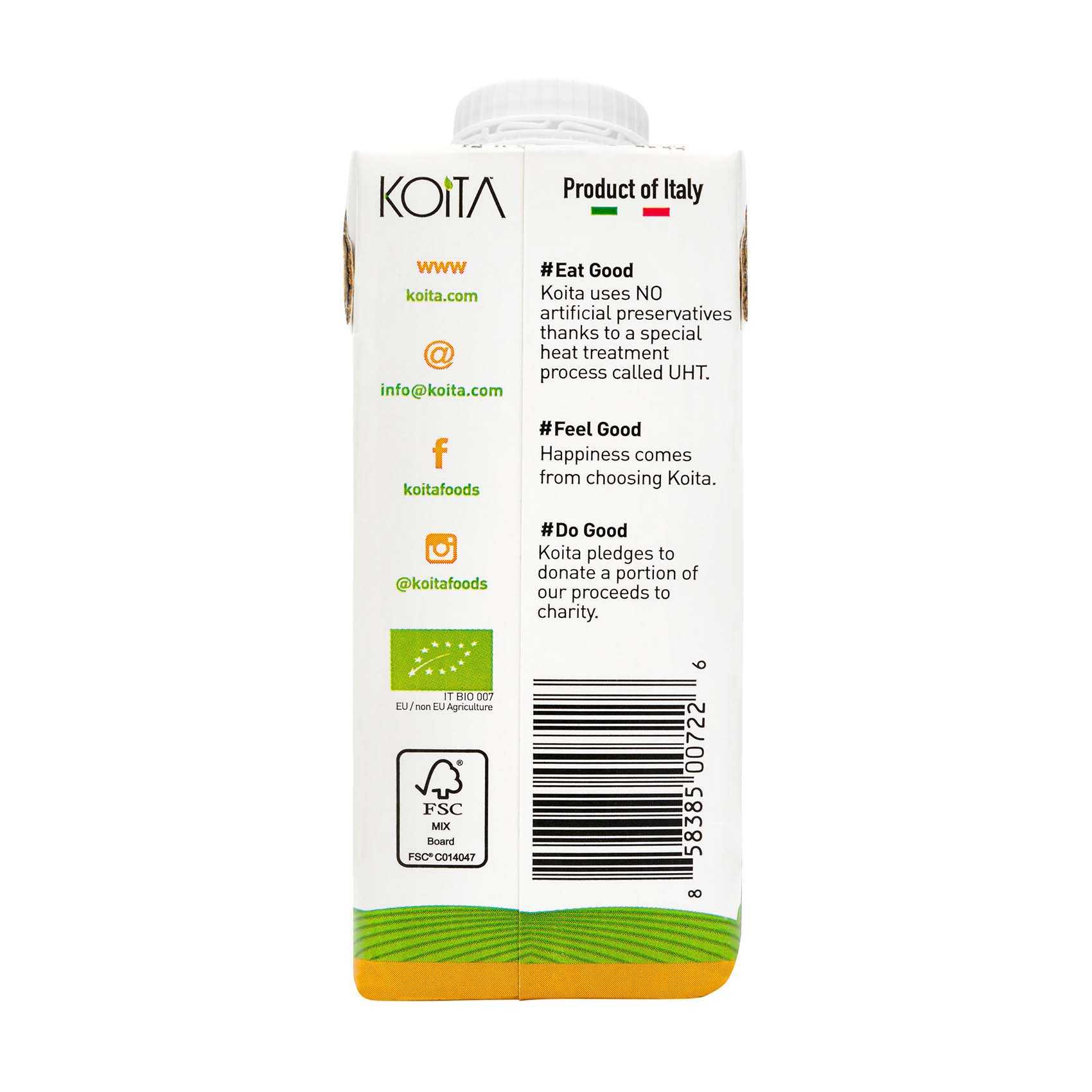 Koita Organic Oat Milk 200ml